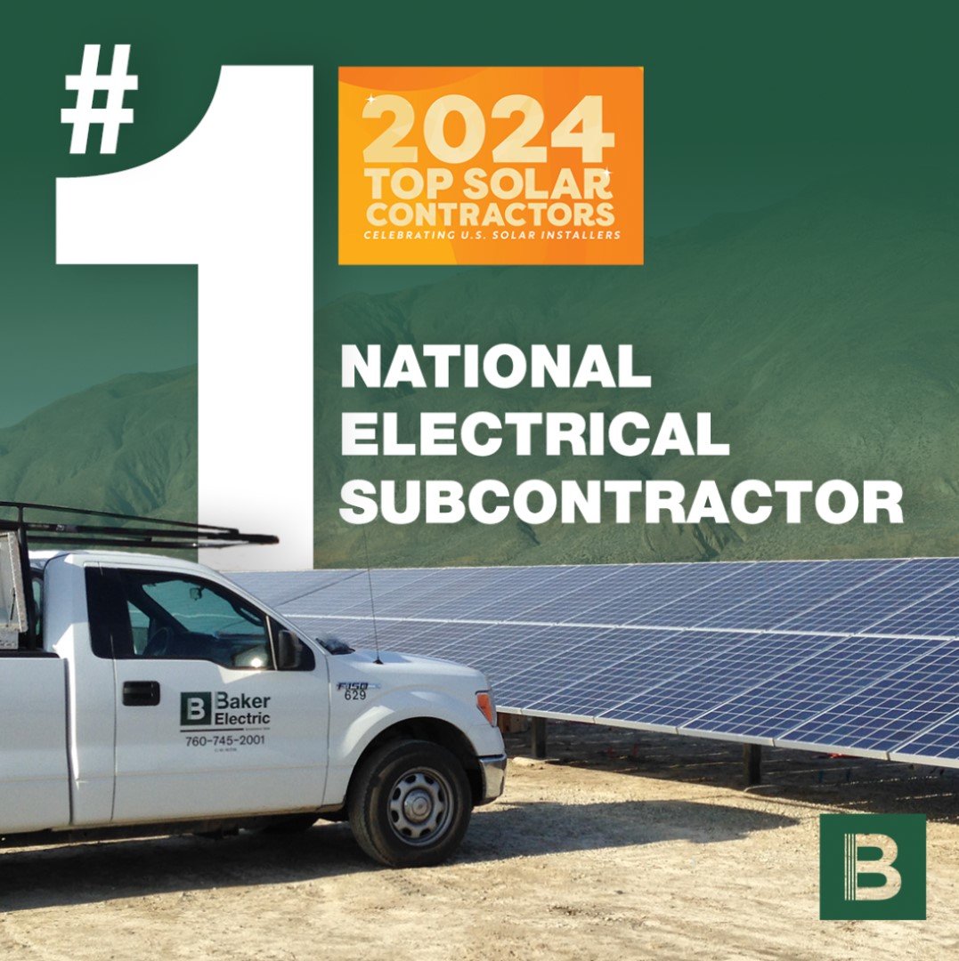 no 1 electrical subcontractor nationally Baker