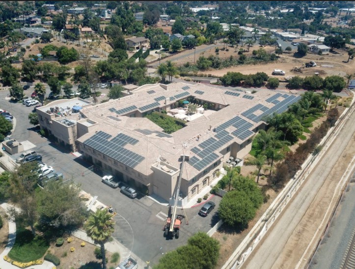 Baker Commercial Solar Solutions for Vista Gardens