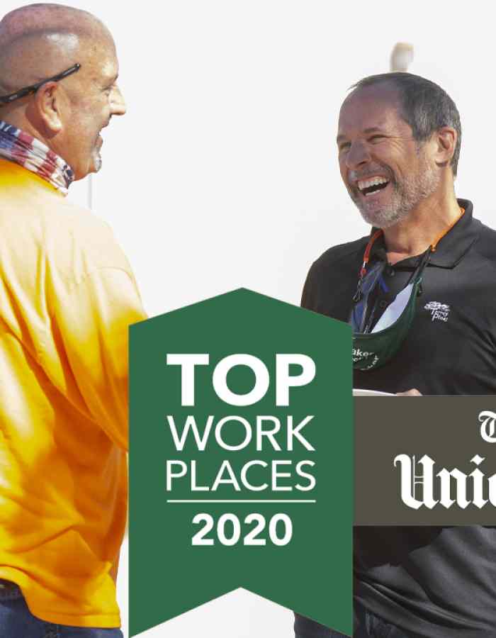 THE SAN DIEGO UNION-TRIBUNE NAMES BAKER ELECTRIC A WINNER OF THE SAN DIEGO TOP WORKPLACES 2020 AWARD