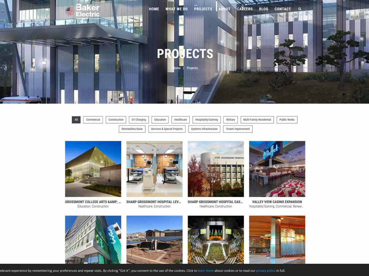 We've launched a NEW Website Baker Electric