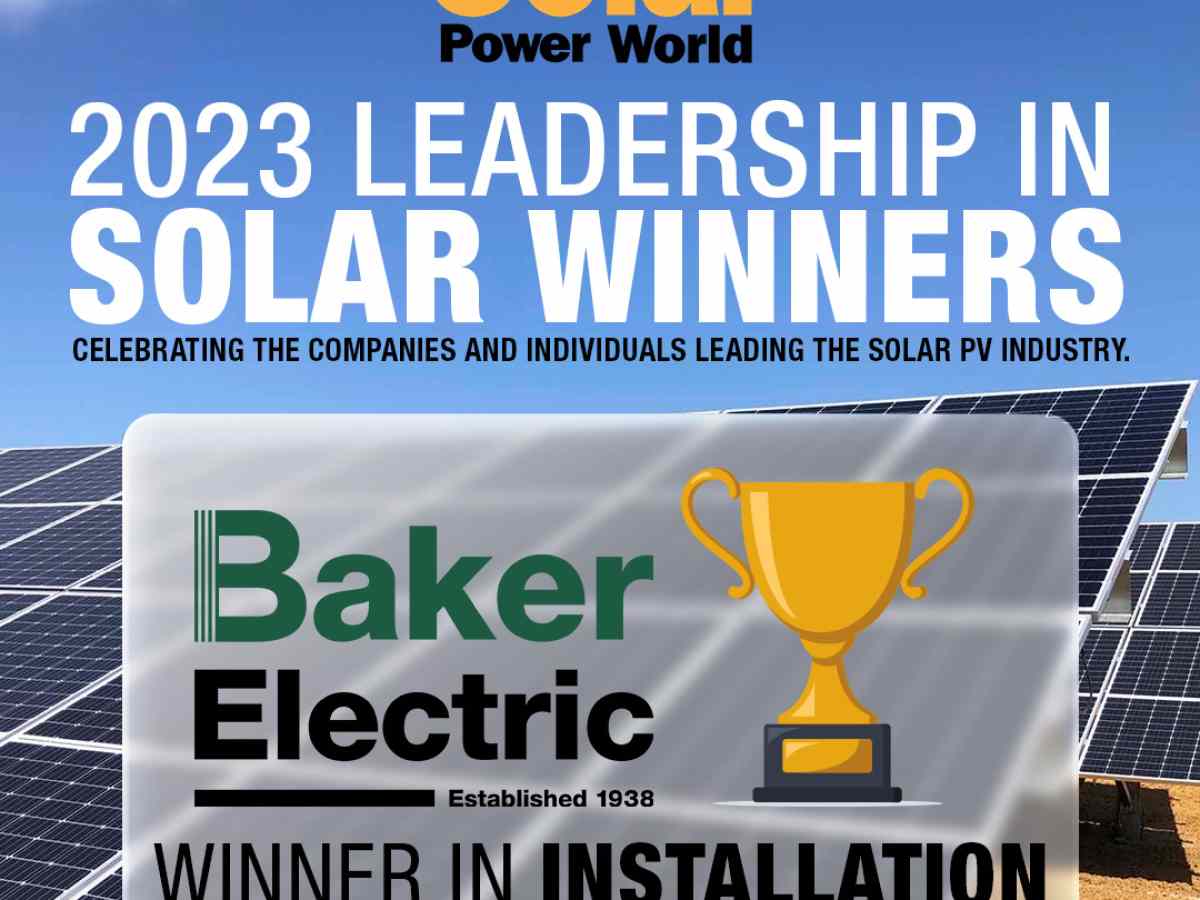 Celebrating Excellence: Baker Electric's Back-to-Back Victory in the ...