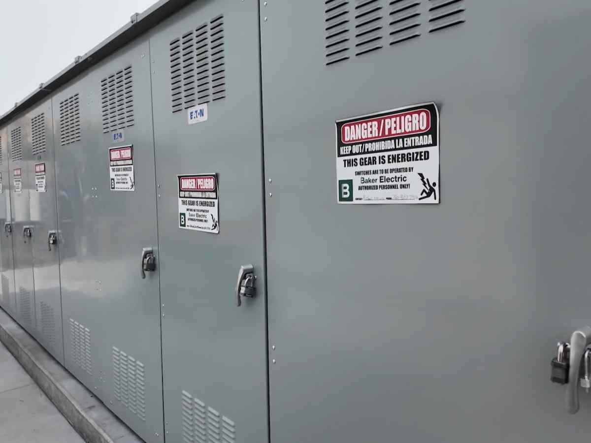 Baker Electric solar and battery storage project at Hollywood Burbank Airport RITC