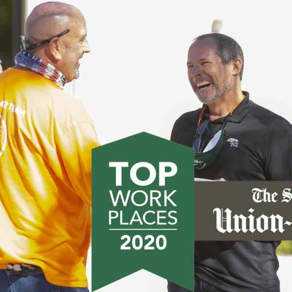 THE SAN DIEGO UNION-TRIBUNE NAMES BAKER ELECTRIC A WINNER OF THE SAN DIEGO TOP WORKPLACES 2020 AWARD