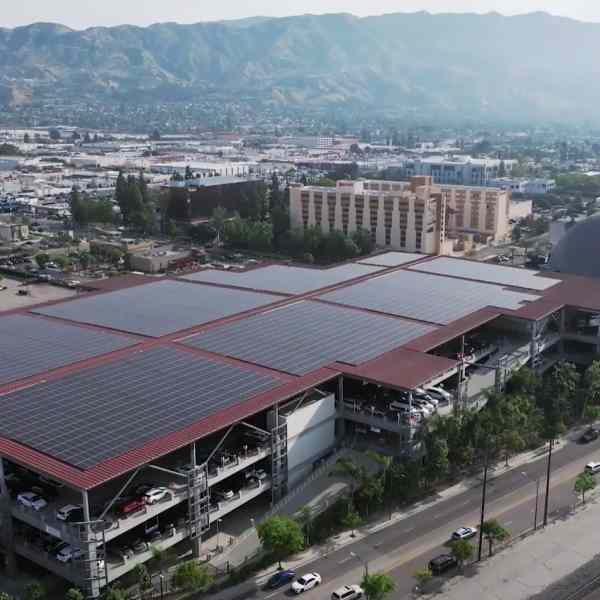 Baker Electric solar and battery storage project at Hollywood Burbank Airport RITC